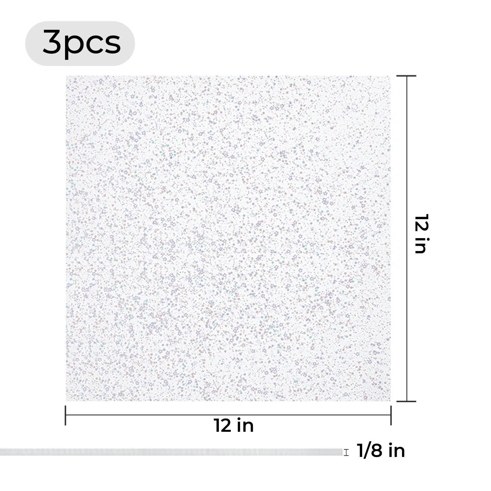 Xtool flowers purple green glitter dots acrylic sheet plexiglass laser cutting dimensions