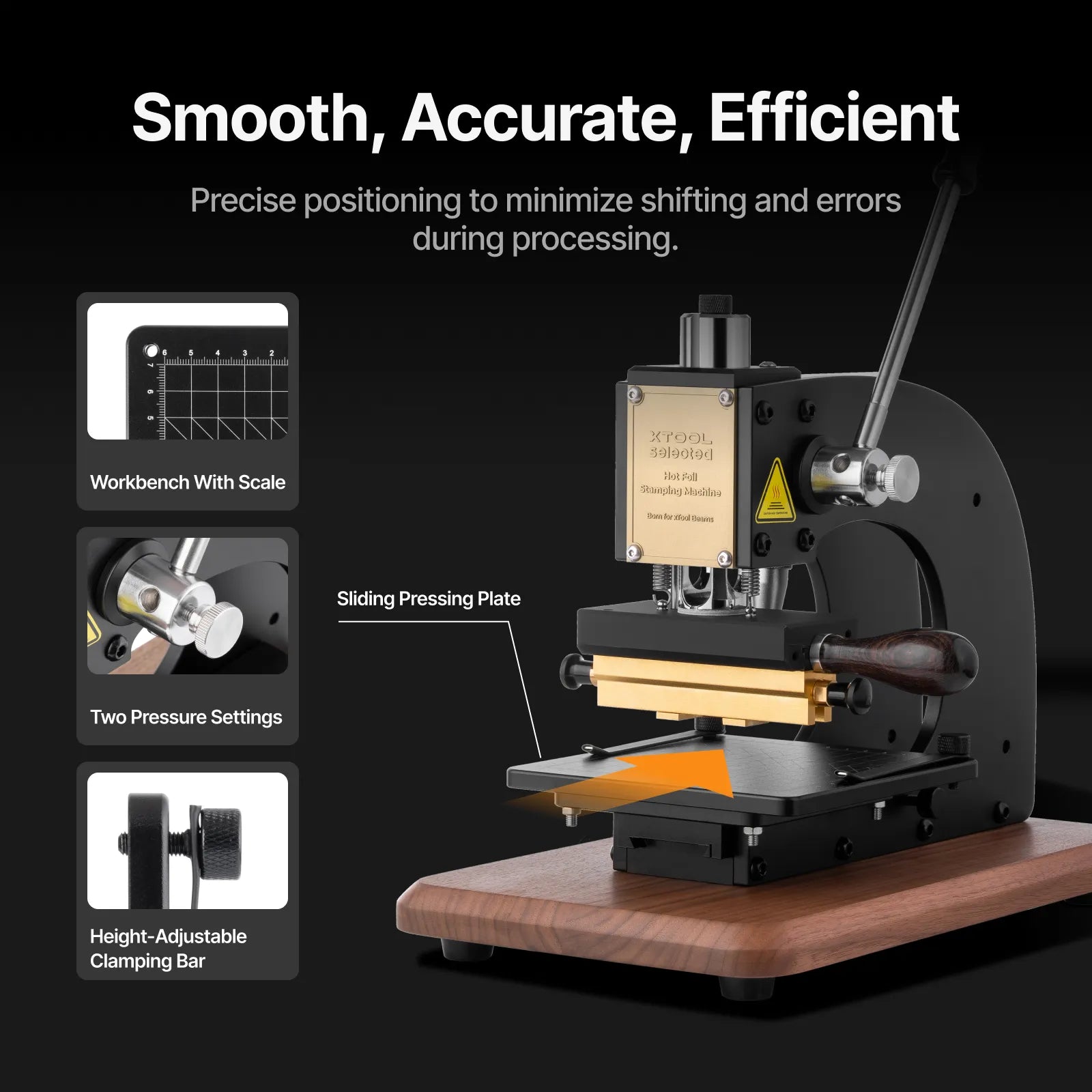 Xtool hot foil stamping machine small business details 2