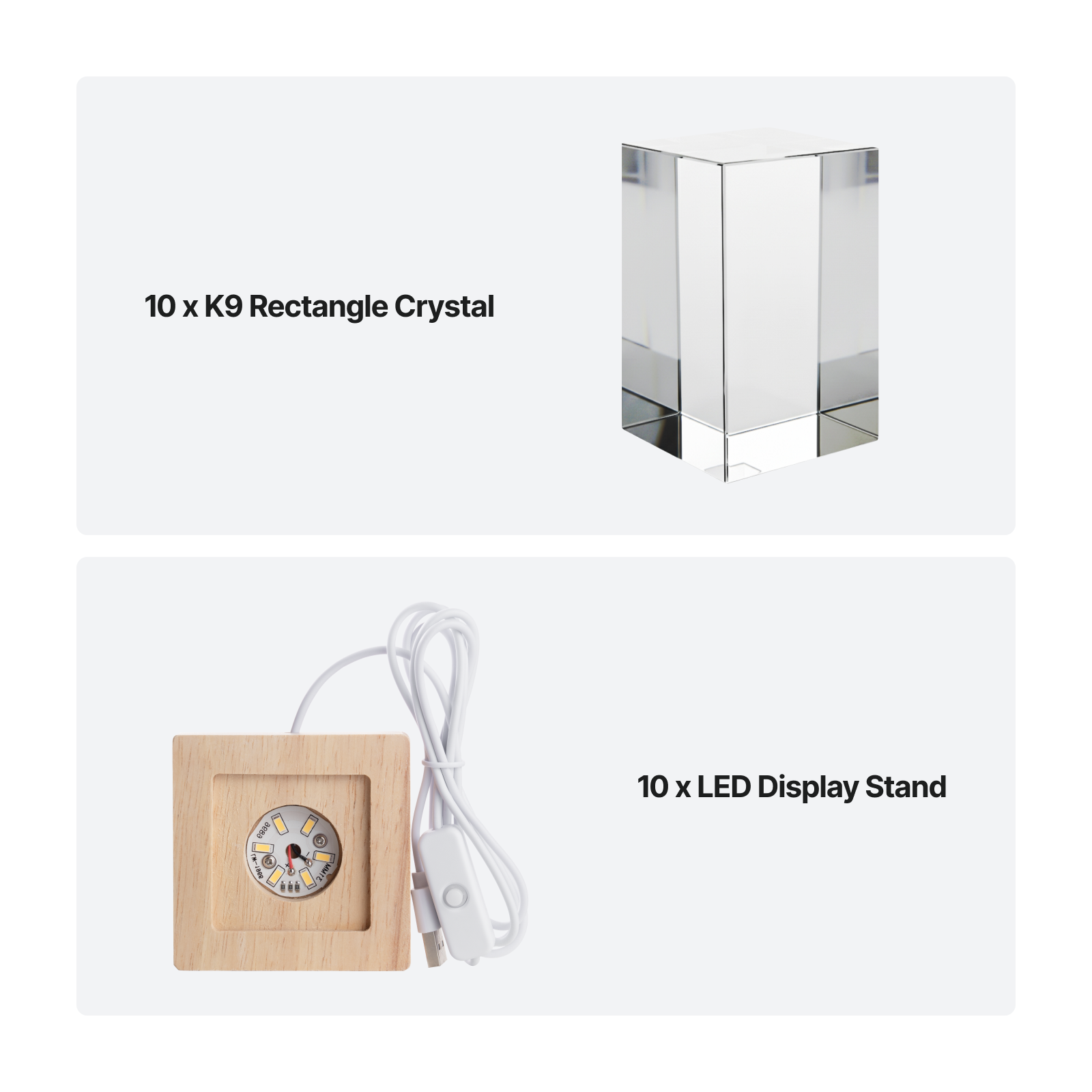 Xtool k9 3d cystal and light base dimensions