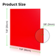 dimensions of red acrylic sheets trial kit for laser cutting