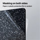 sprinkles glitter black acrylic sheets for laser cutting
