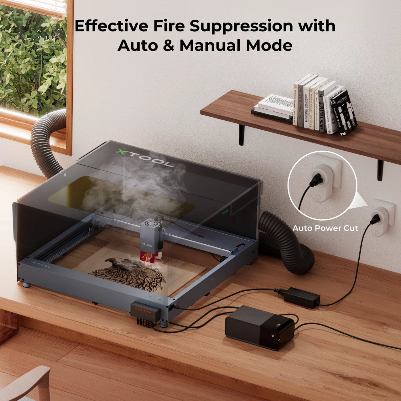 [US Only] xTool Fire Safety Set Auto Fire Detection, Fire Extinguishi