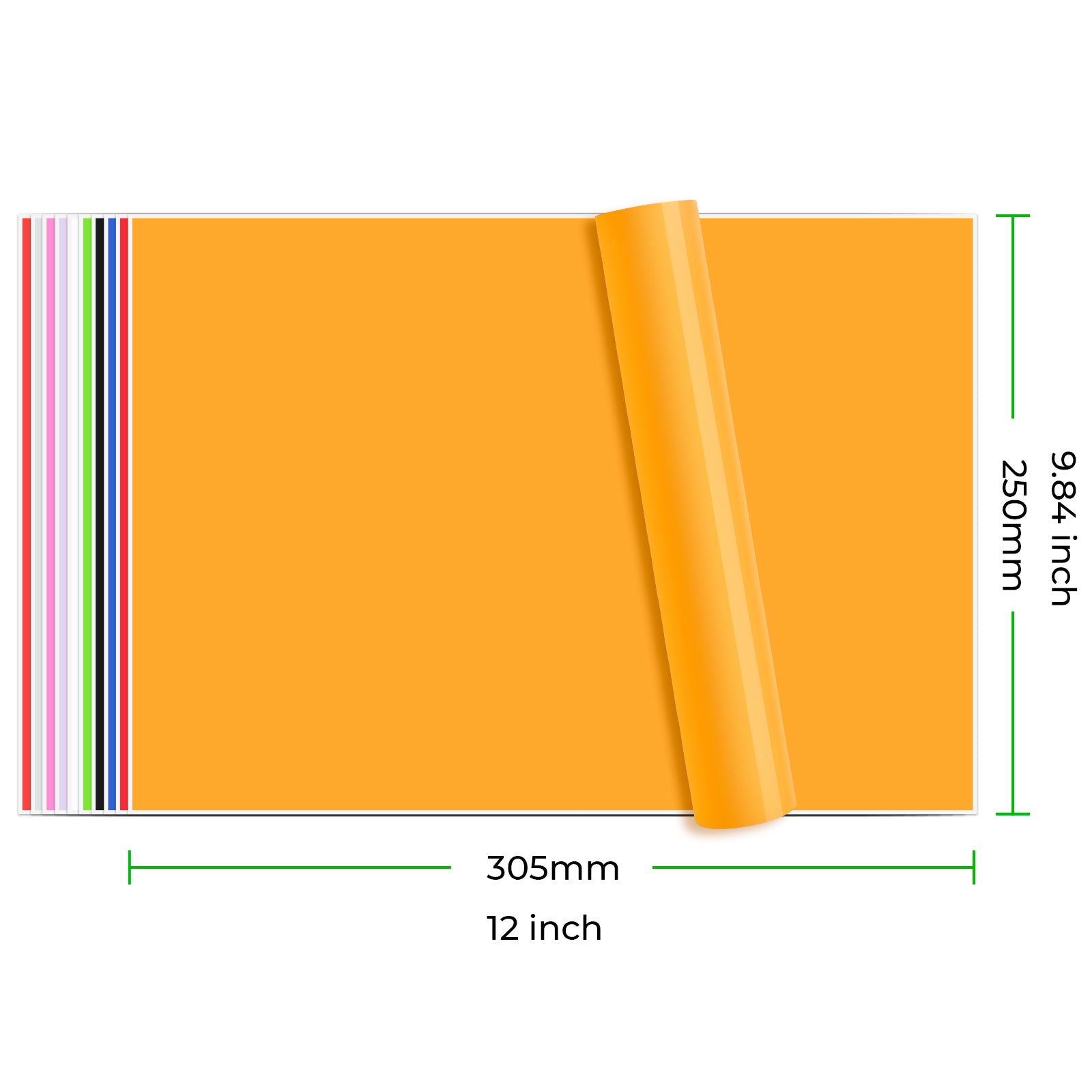 Colored Self-adhesive Vinyl (20pcs)