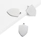 Stainless Steel Pendants for Laser Engraving (10pcs)