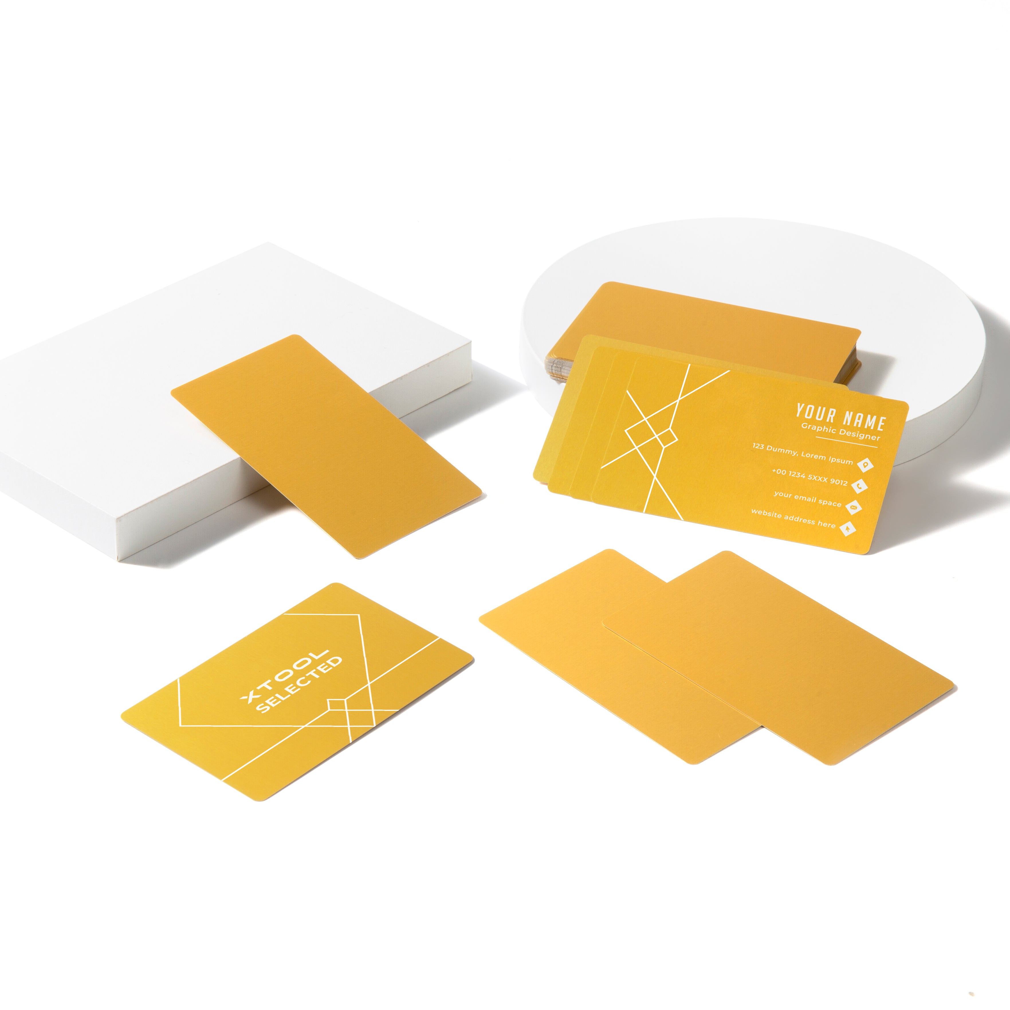 Metal Business Card Blanks (60pcs)