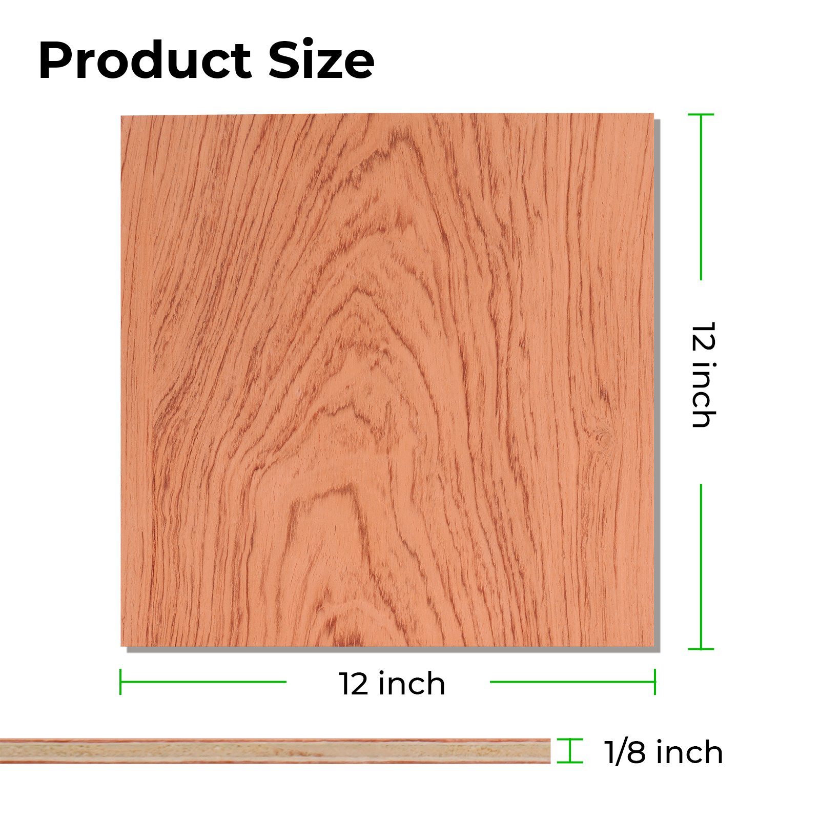 Faux Bubinga Plywood Sheets