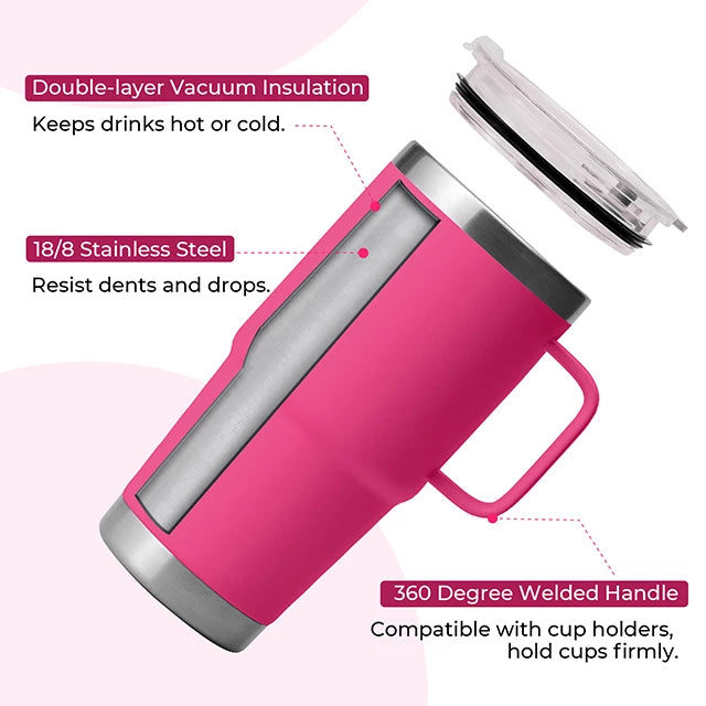 Stainless Steel Tumbler kit with Handle (20oz)