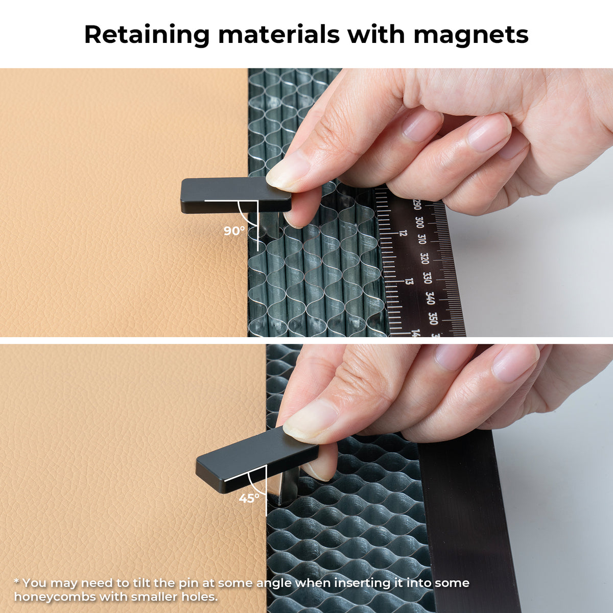 Material Pin Table Honeycomb Material Pin